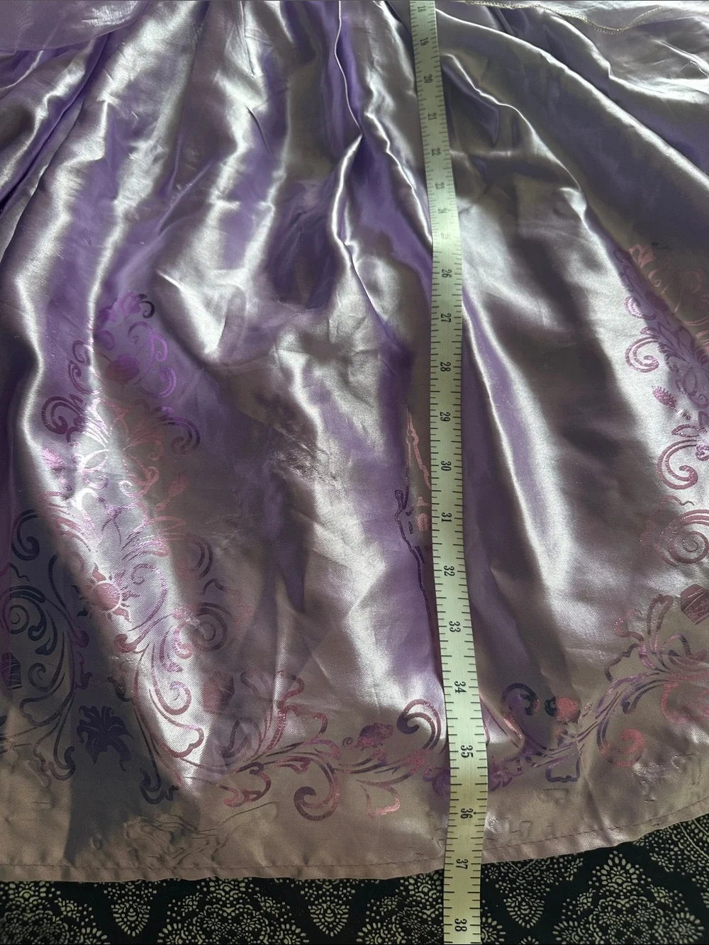 NWOT Disney Tangled Lavender and Pink Princess Dress Costume size Large